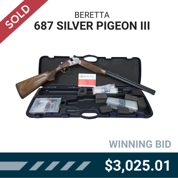 Recently Ended: BERETTA 687 Silver Pigeon III