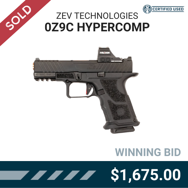 Recently Ended: ZEV TECHNOLOGIES 0Z9C HYPERCOMP