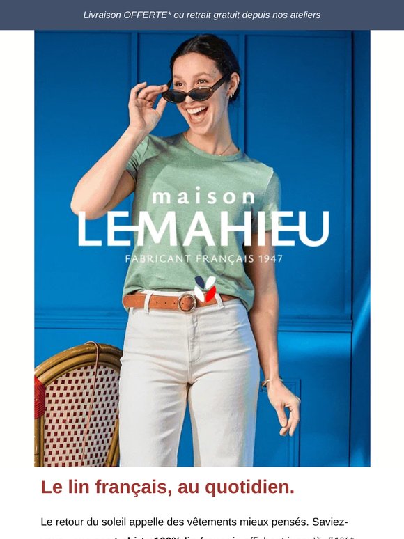 -51% : les T-shirts en lin français