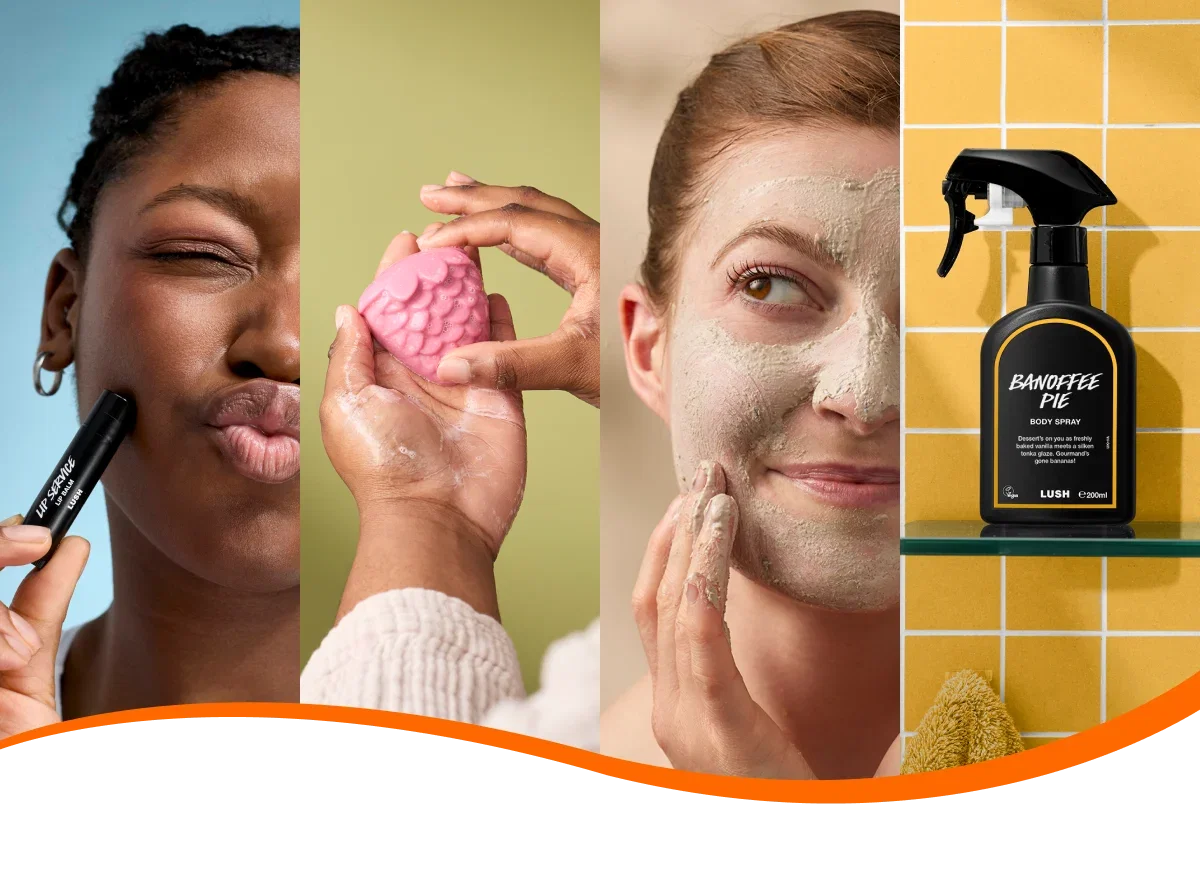 HERO: Selection of new Lush products