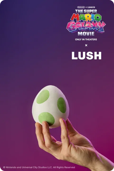  Yoshi Egg Bath Bomb (The Super Mario Galaxy Movie × Lush)