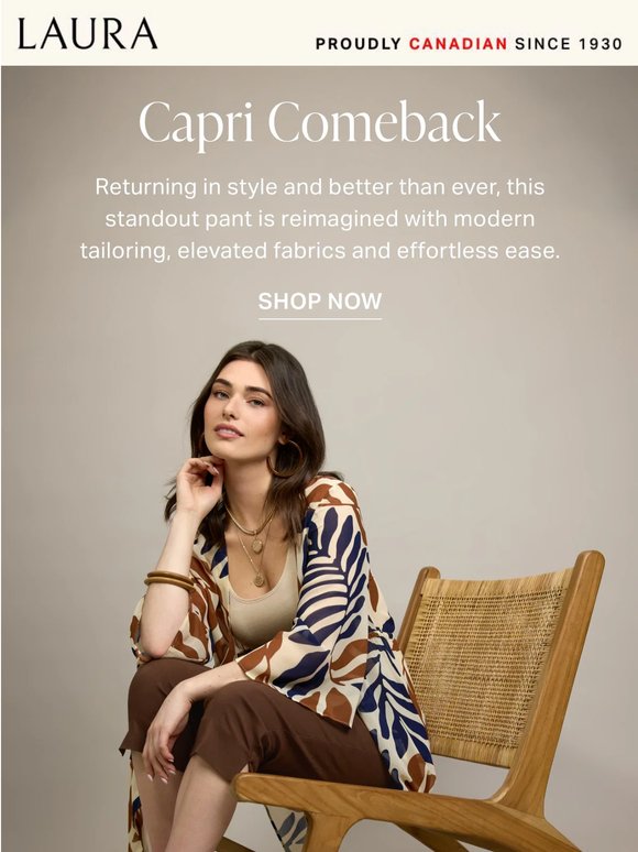 Embrace the style that’s back on the map