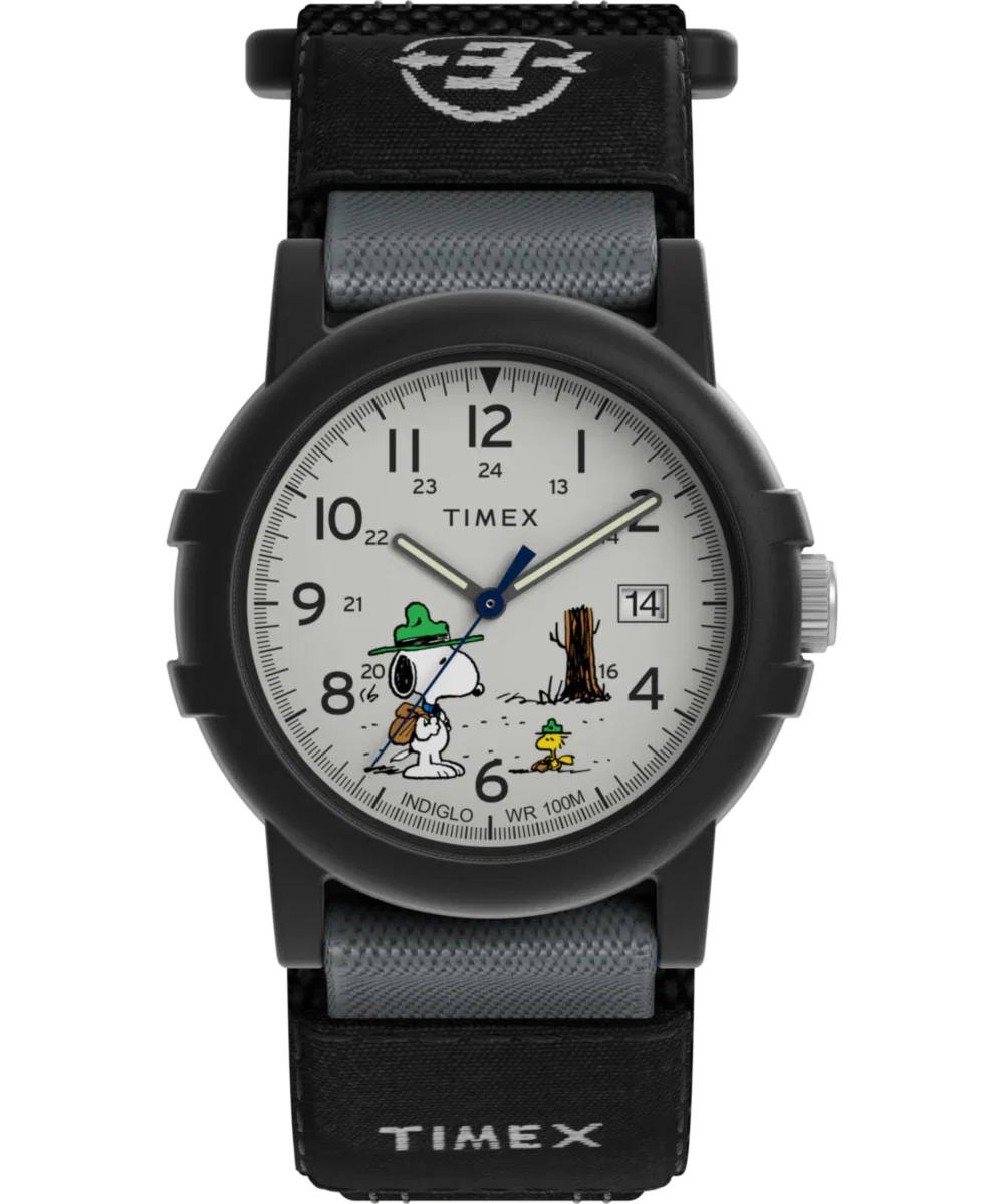 Image of Peanuts® x Timex Expedition® Beagle Scout Fast Wrap Strap Watch