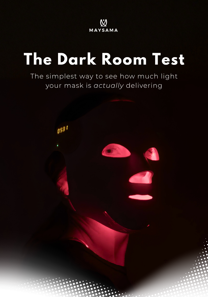 The Dark Room Test. Secure your AURA and save 15% with code AURA.