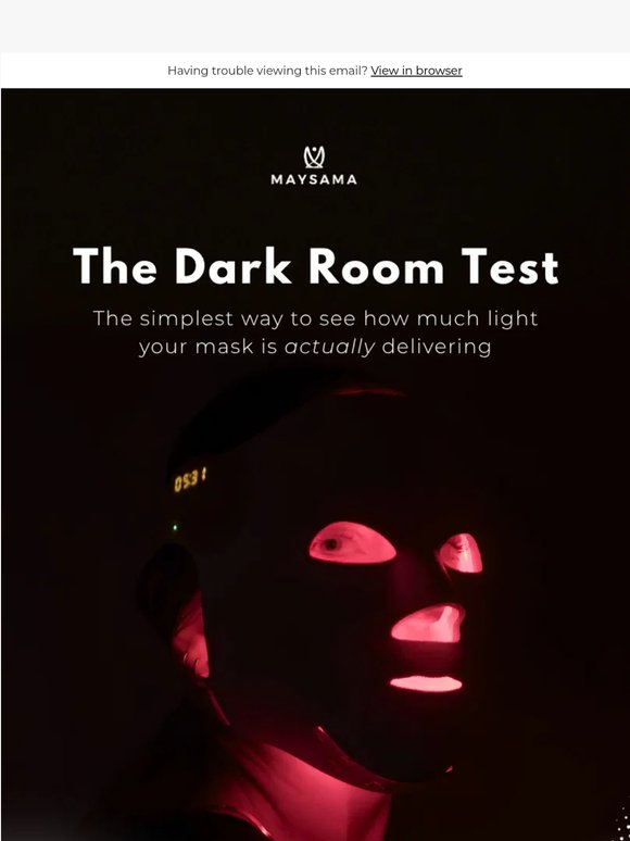 The Dark Room Test
