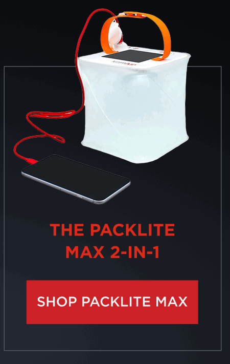 The PackLite Max 2-in-1 [ SHOP PACKLITE MAX ]