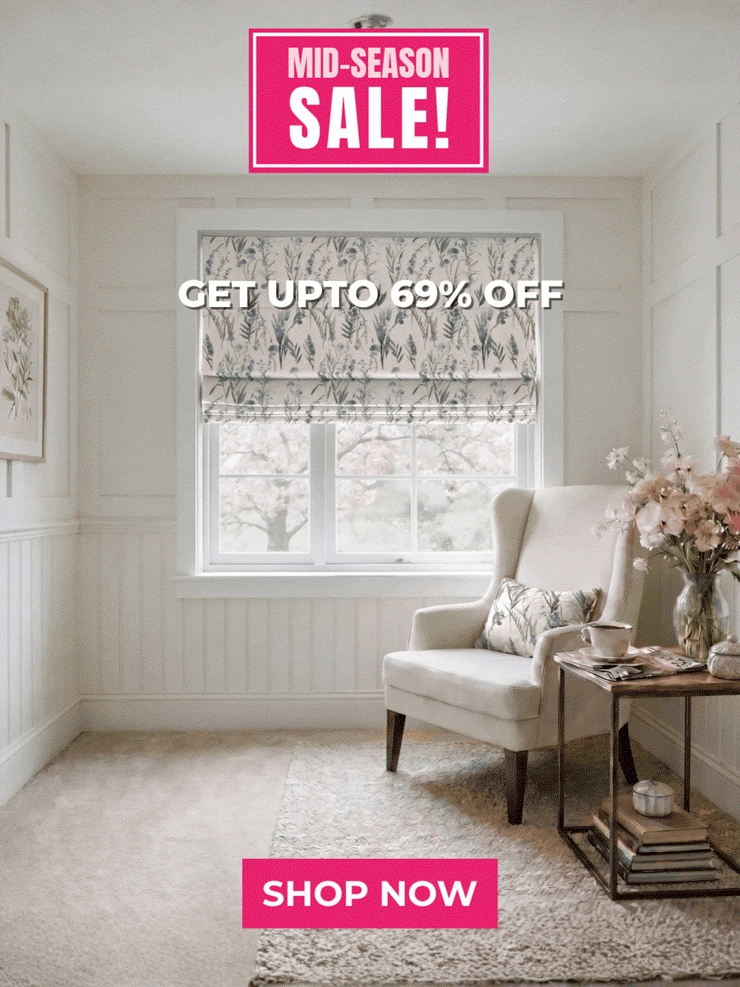 Mid-Season Curtains & Blinds