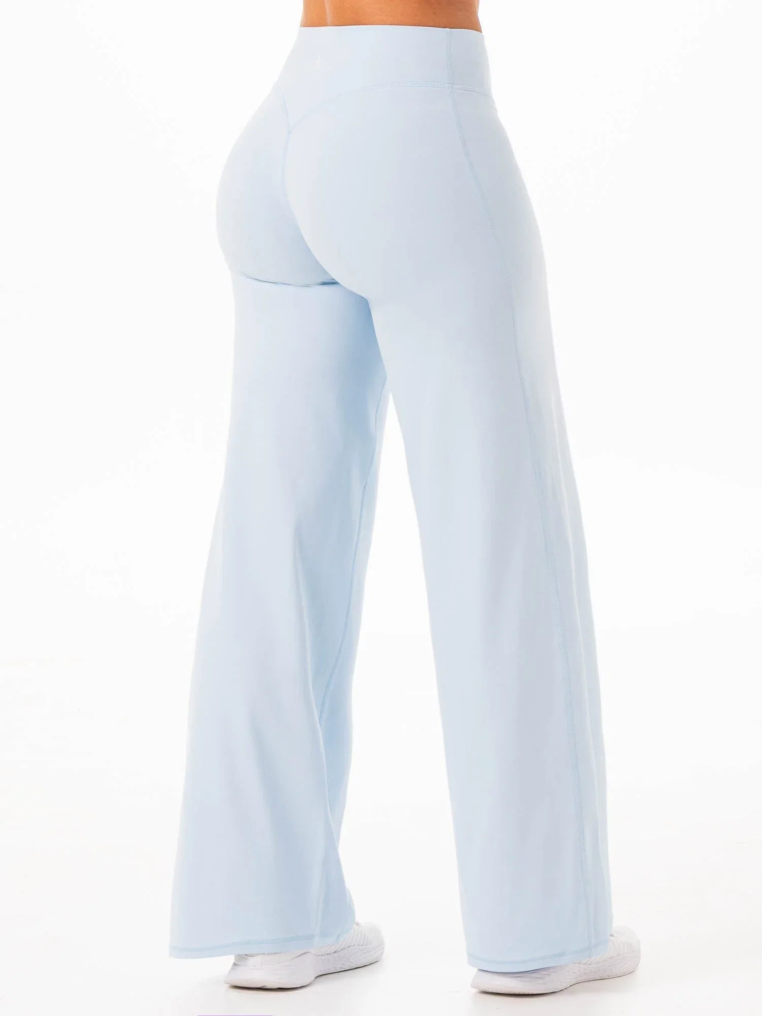 Image of NKD Wide Leggings - Sky Blue