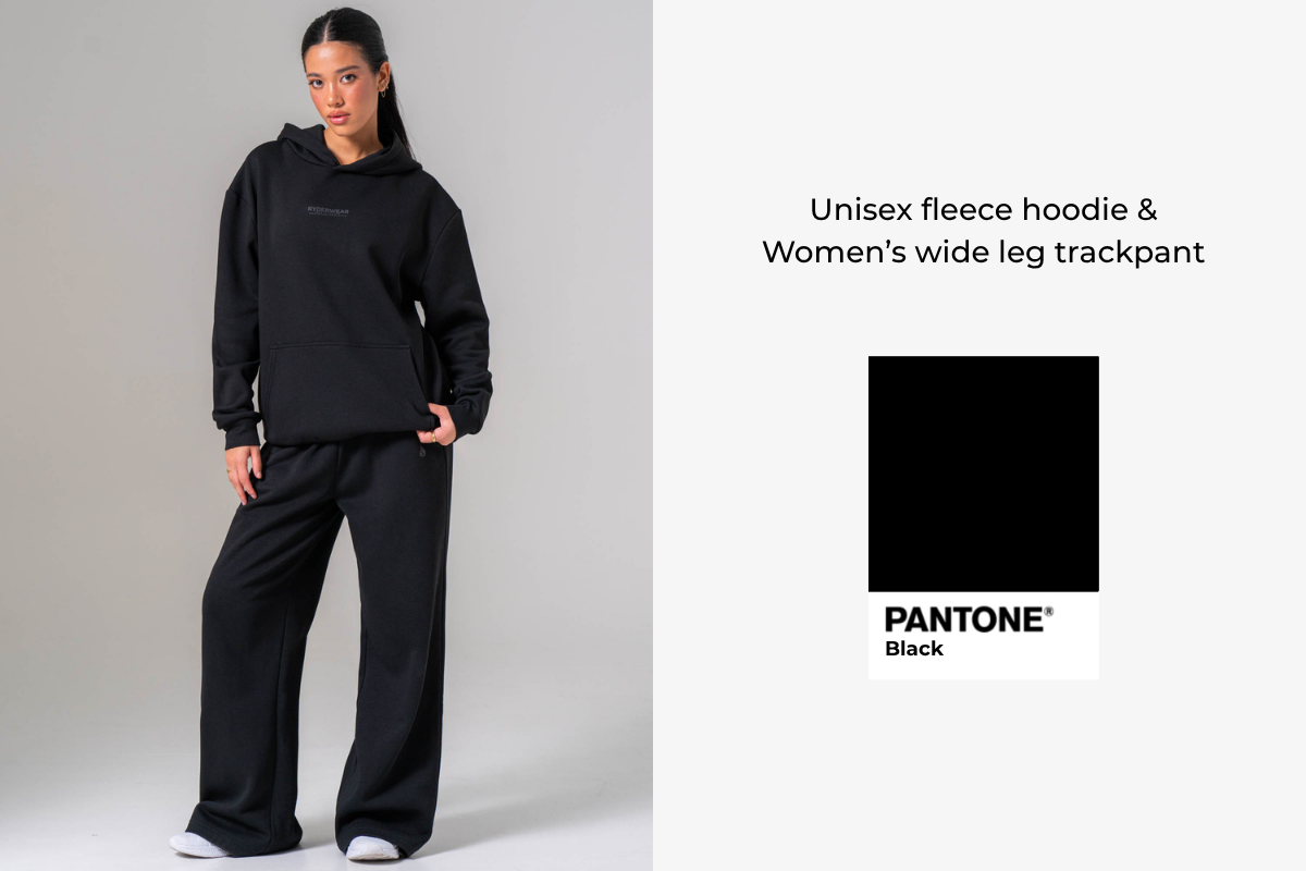 Unisex Fleece Hoodie Black