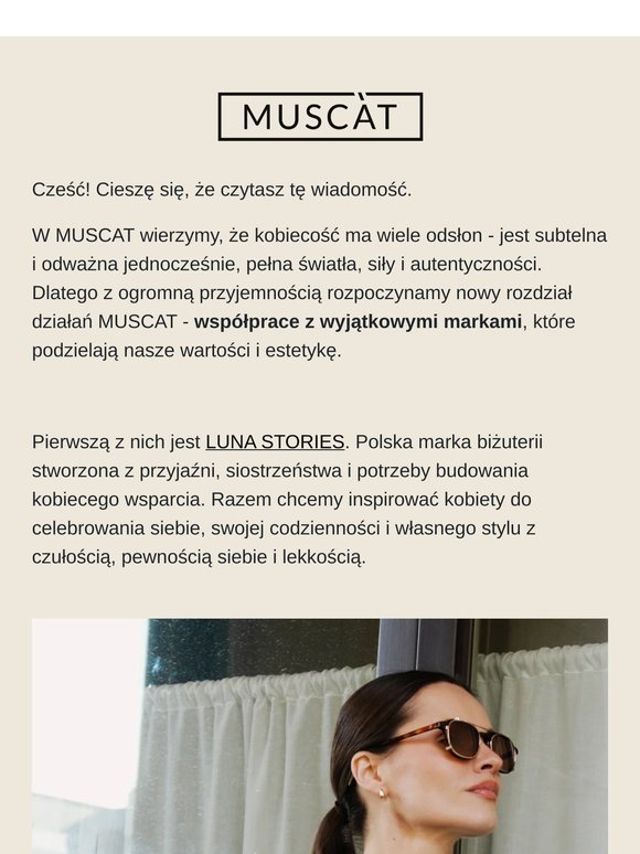 Zobacz co robimy razem z LUNA STORIES 🫶 Odbierz wyjątkowy rabat na biżuterię!