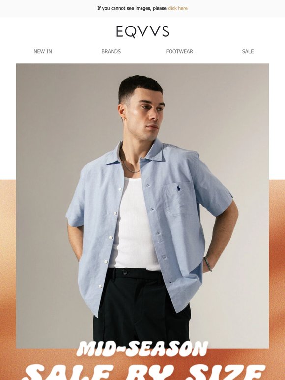 Shop the sale in your size