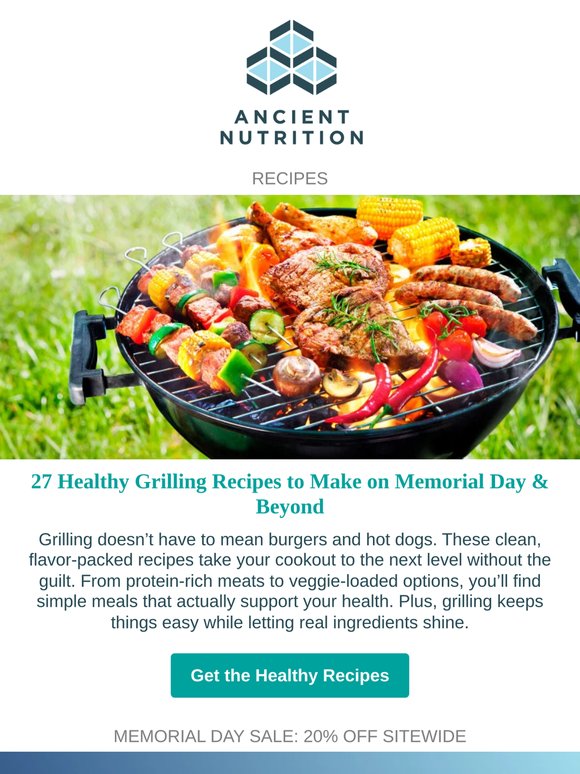 27 Healthy Grilling Recipes to Make Memorial Day & Beyond (+ How Being Outdoors Benefits Health)
