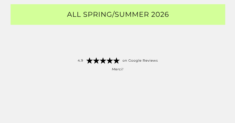 All Spring/Summer 2026