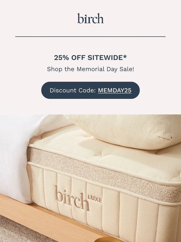 This weekend only: 25% OFF