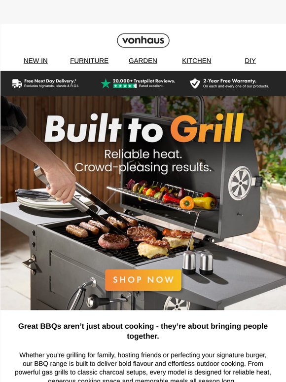 🍔🔥 Grill with confidence all season long