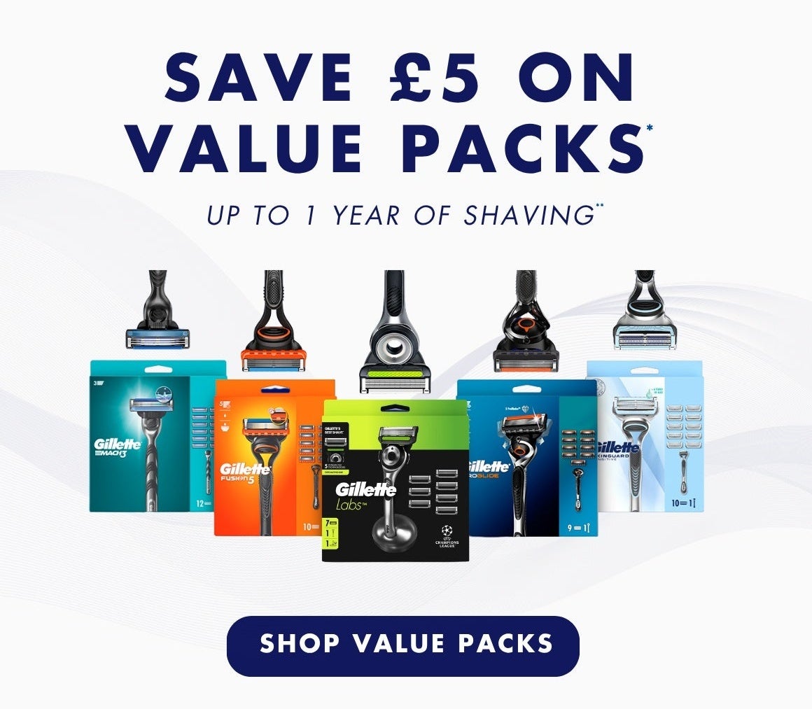 SAVE £5 ON VALUE PACKS - SHOP VALUE PACKS 