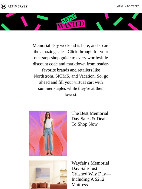 ALL the MDW sales actually worth shopping