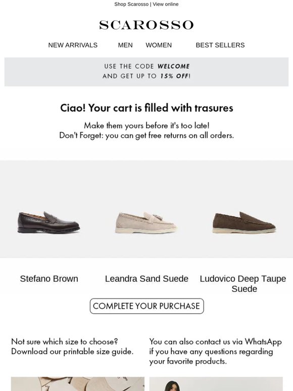 Your Cart Is Waiting! 🛍️