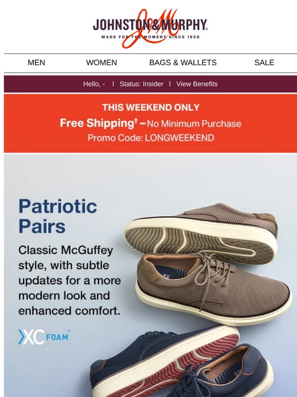 Patriotic Pairs + Free Shipping