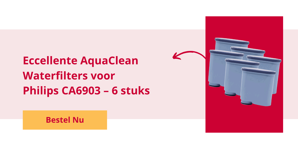 Eccellente AquaClean Waterfilters voor Philips CA6903 6 stuks
