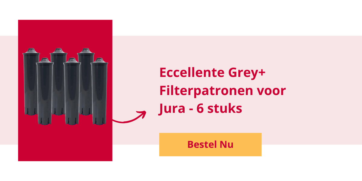 Eccellente Grey Plus Filterpatronen voor Jura 6 stuks