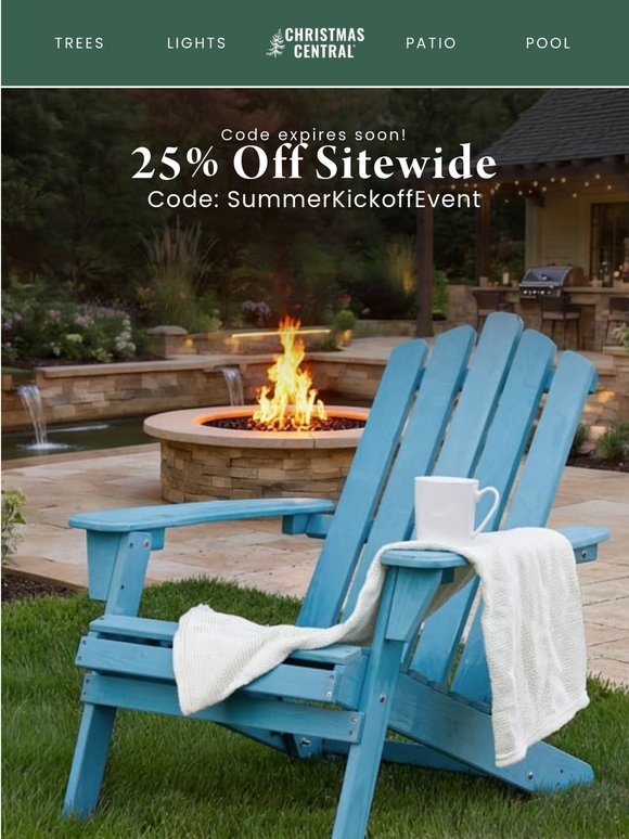 Last Chance for Sitewide Summer Savings! 🌞