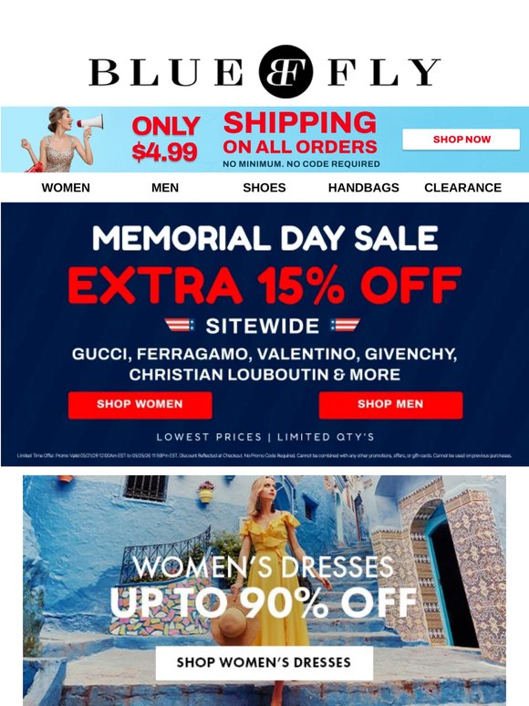 Extra 15% Off All Designers — No Exceptions