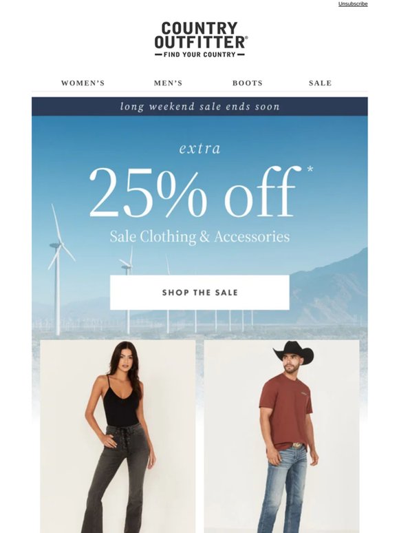 Long Weekend Sale Ends Soon
