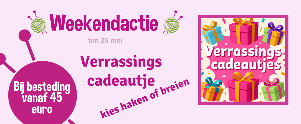 Weekendactie: Verrassingscadeautjes 