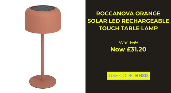 Roccanova Orange Lamp