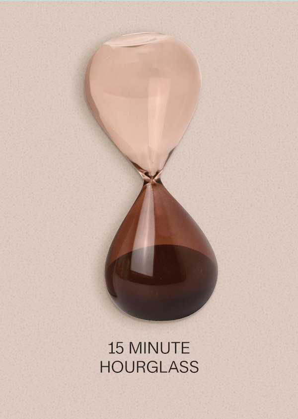 15 Minute Hourglass.