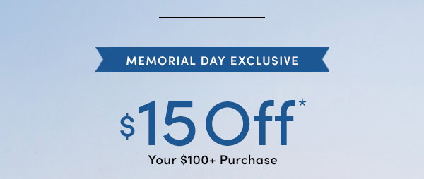 $15 off