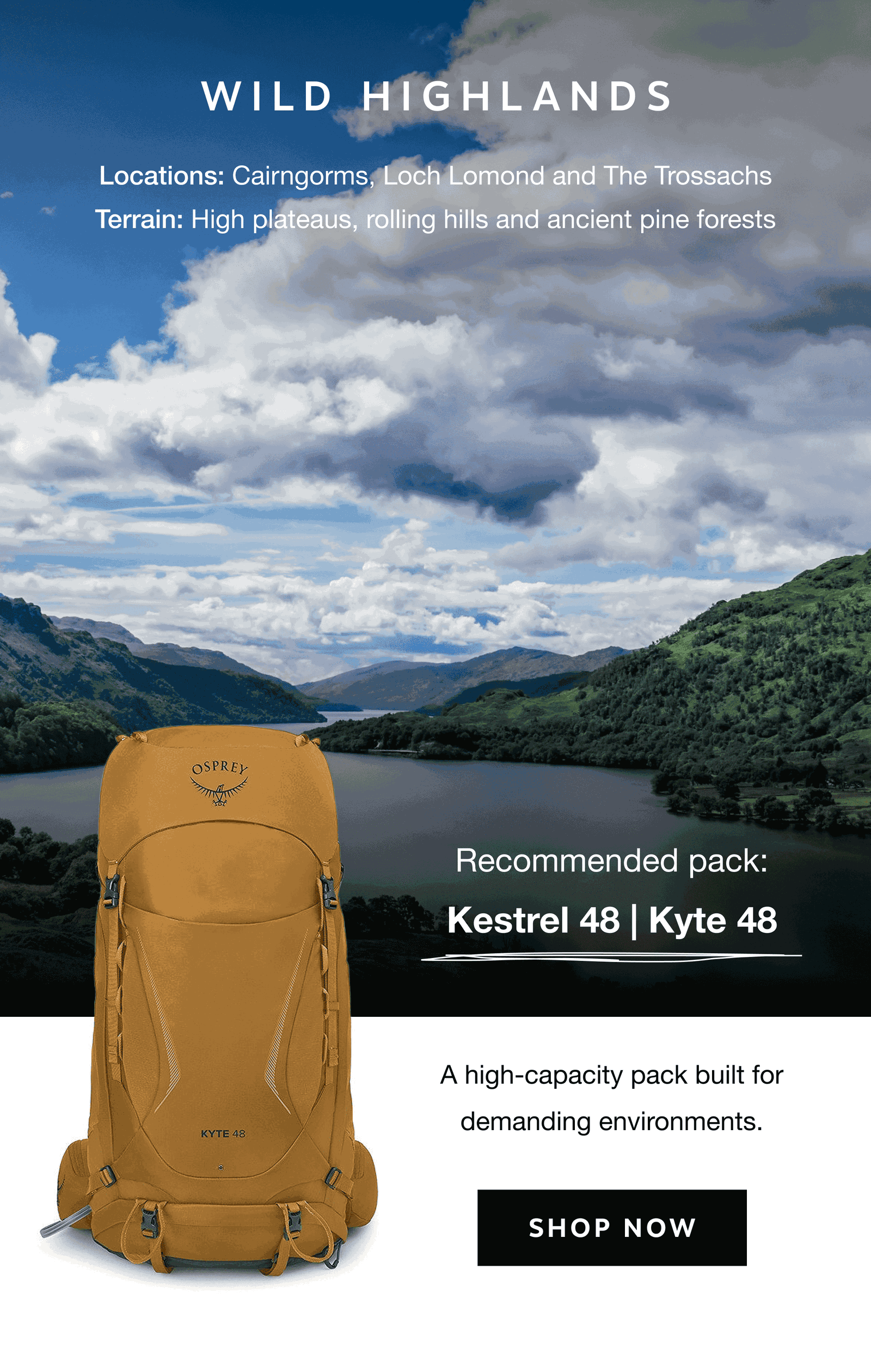 Wild Highlands - Kestrel 48 | Kyte 48