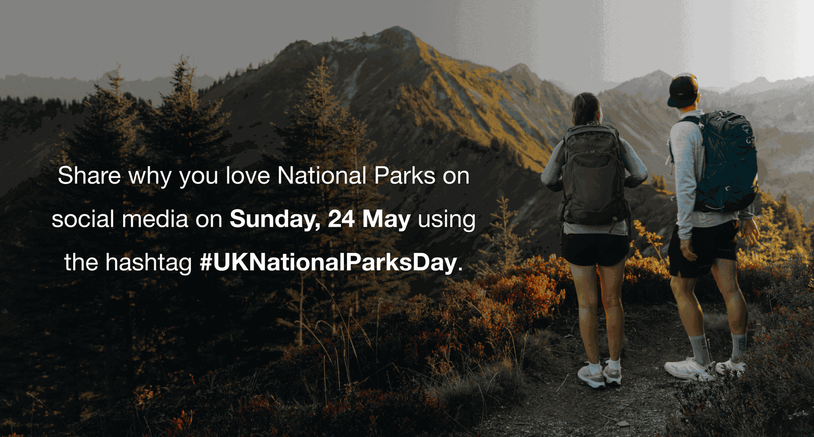 Share why you love National Parks on social media on Sunday, 24 May using the hashtag #UKNationalParksDay.