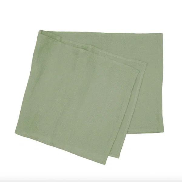 Bambury Linen Table Runner 35X180Cm Sage