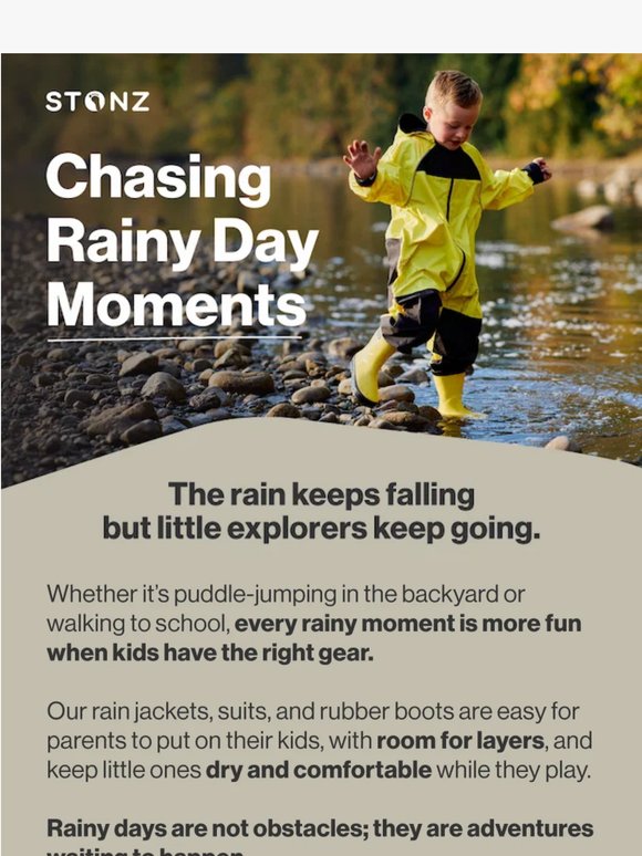 Don’t Miss Our Rainy Season Essentials