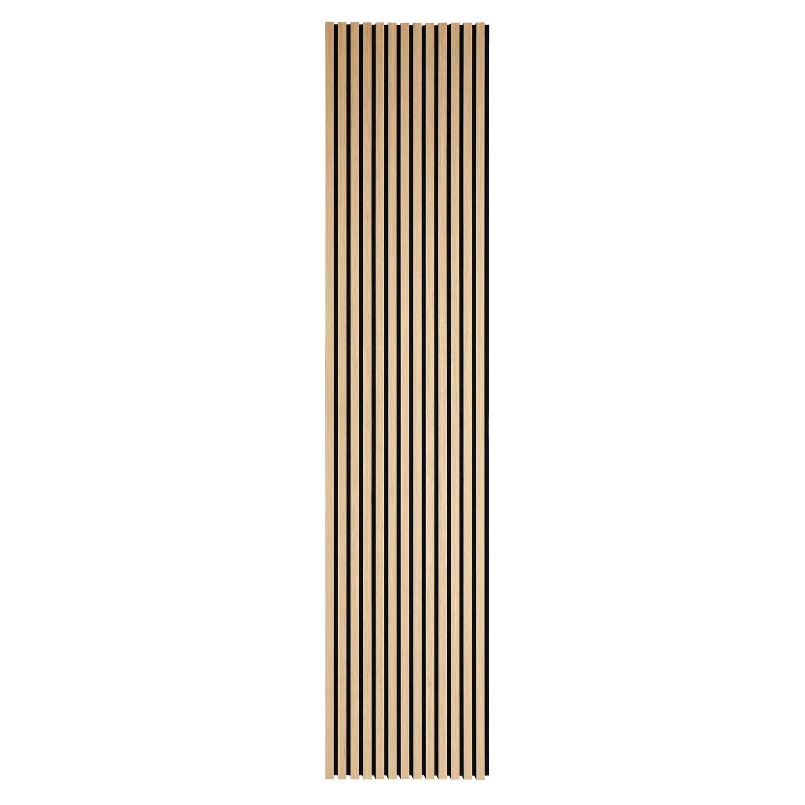 Image of Akustikpanel i egetræsfiner 2400x520x18 mm