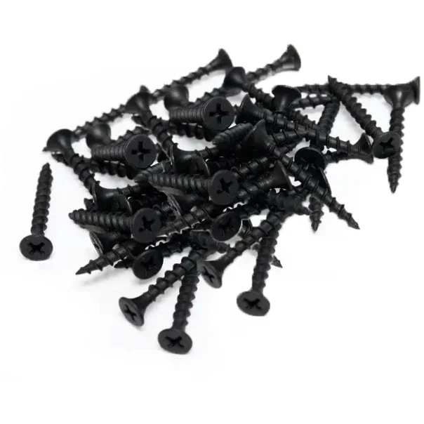 Image of Monteringsskruer/Panelskruer til akustikpanel, sort, 4,2x30 mm, 50 stk.