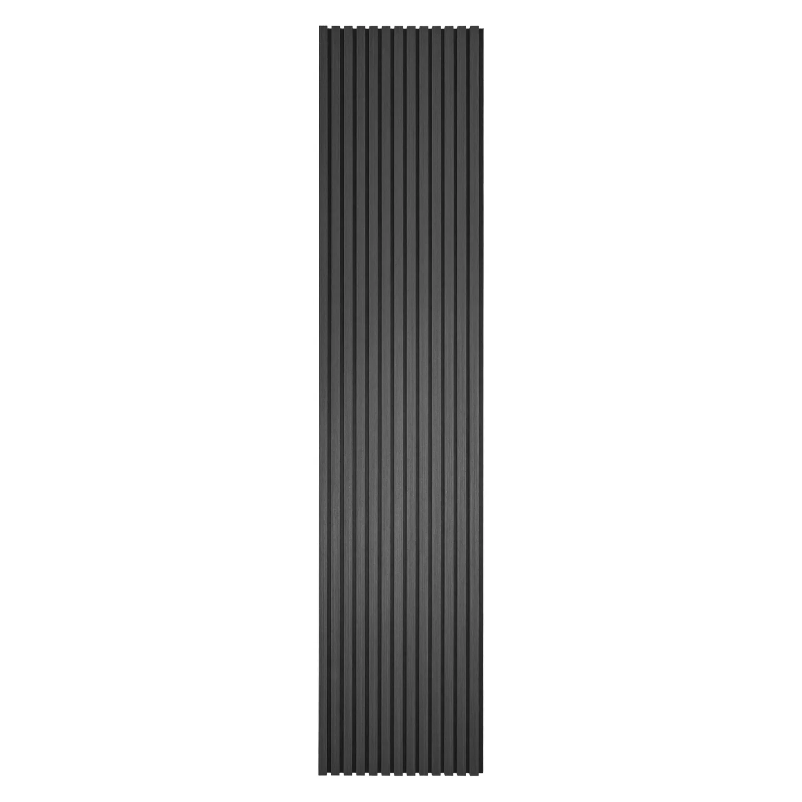 Image of Akustikpanel i sort egetræsfiner 2400x520x18 mm