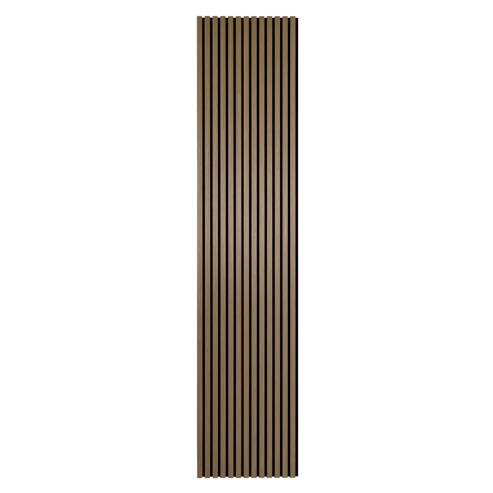 Image of Akustikpanel i røget egetræsfiner 2400x520x18 mm