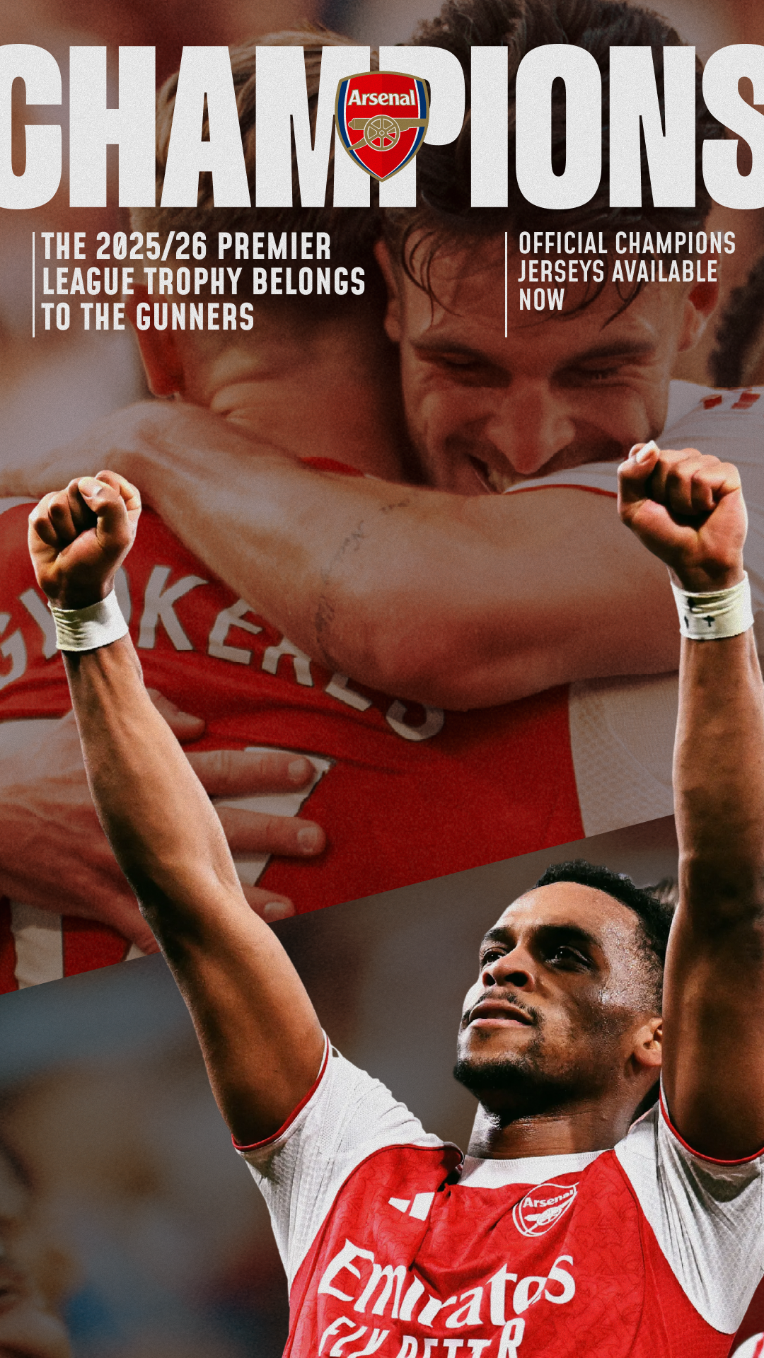 Shop Arsenal Premier League Champions Gear