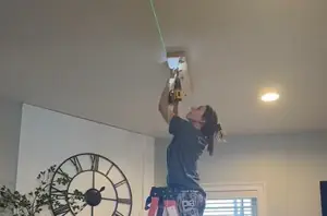 She measured her ceiling for an upgrade that people CAN'T take their eyes off of