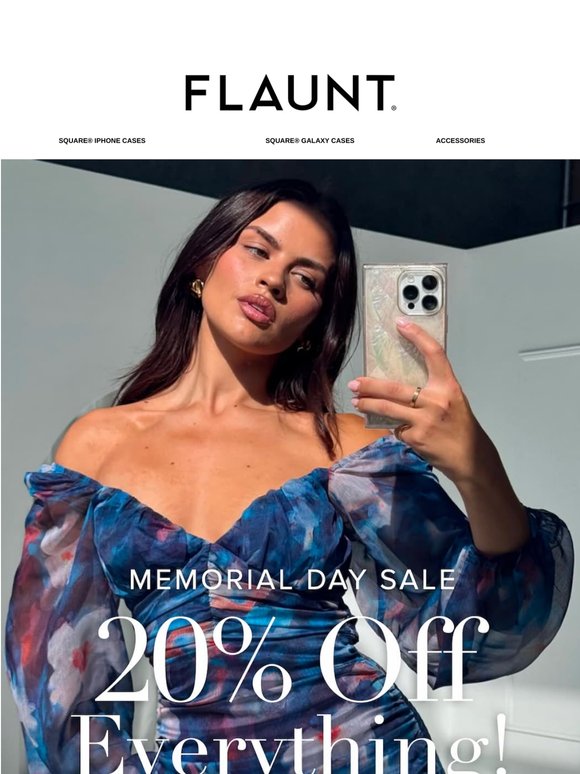 reminder: EVERYTHING IS 20% OFF rn 📣