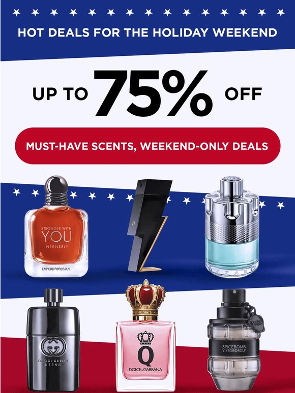 You're In: Early Access to Our Memorial Day Sale