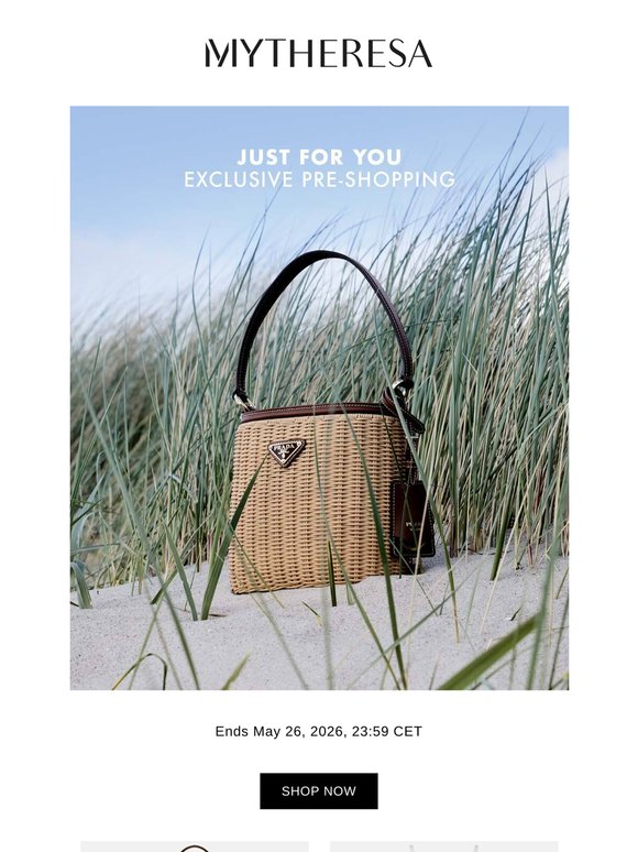 Exclusive pre-shopping: Prada, Gucci, Alaïa