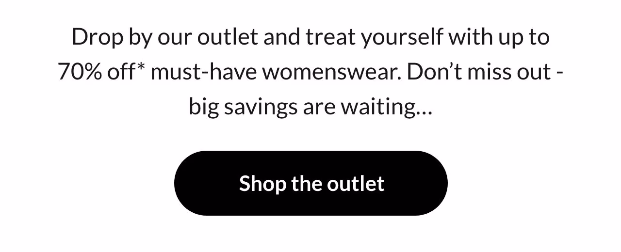Shop the outlet