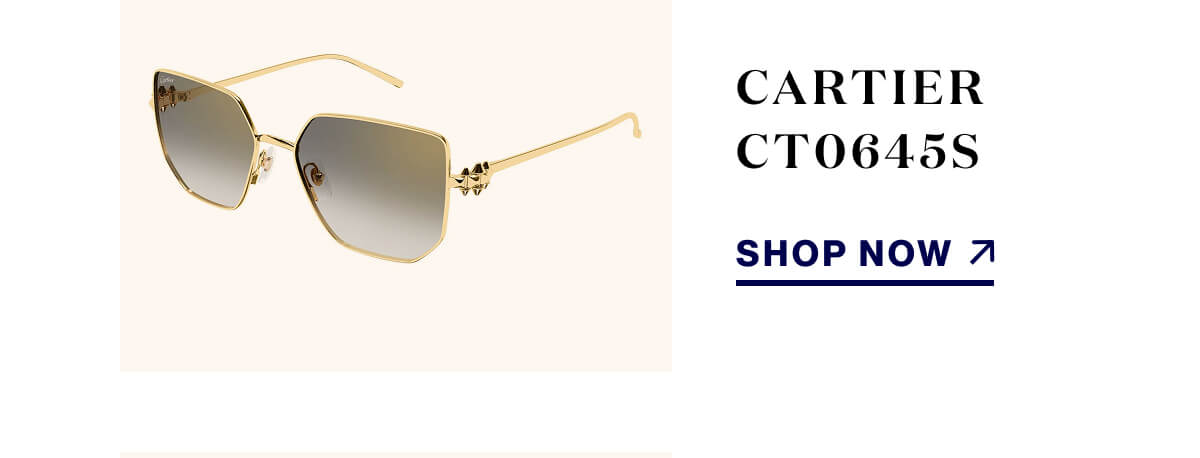 Cartier CT0645S  SHOP Now