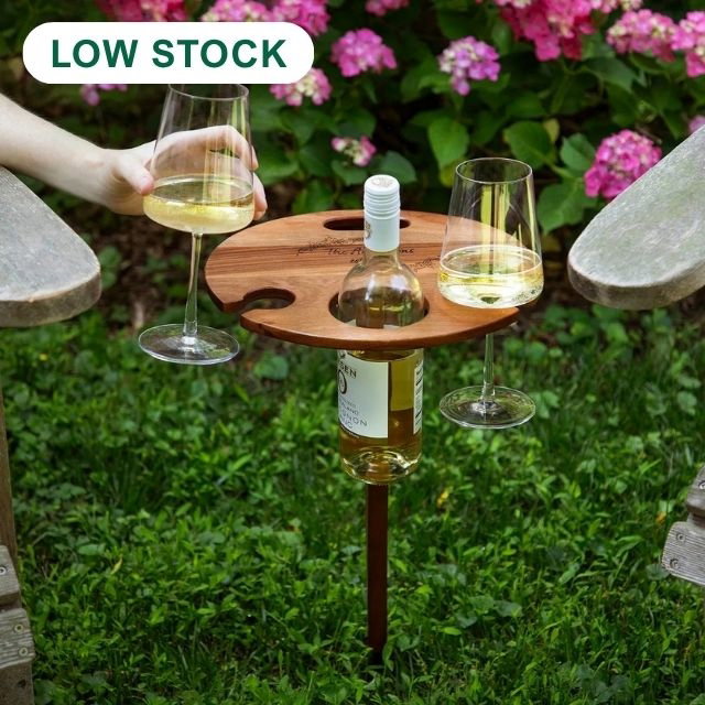 Portable Outdoor Wine Table