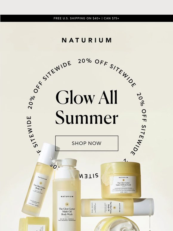 ✨ NOW—20% Off Sitewide