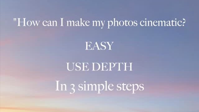 Create Cinematic Shots in 3 Steps